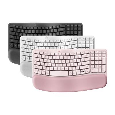 罗技人体工程学键盘wavekeys