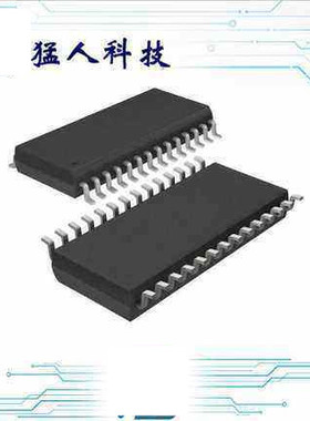 全新 ADS1256IDBR【IC ADC 24-BIT SPI PROGBL 28-SSOP】