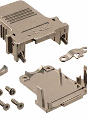 165X13479X【CONN BACKSHELL 15POS 180DEG SHLD】