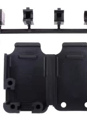 207470-1【CONN BACKSHELL 15P 90/180DEG BLK】