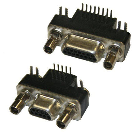 全新 381-015-112L565 「CONN MICRO-D PLUG 15POS R/A SLDR」