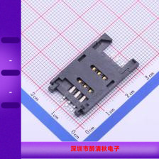 拔插式 SIM卡连接器 SIM 卡座 211 MiniSIM卡