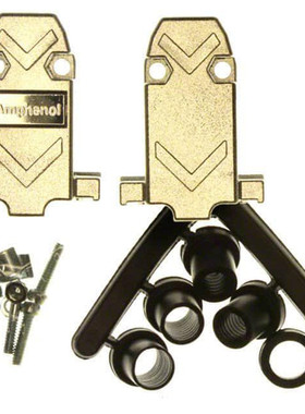 17E-1724-2 连接器9POS后壳180度无屏蔽银 17E17242