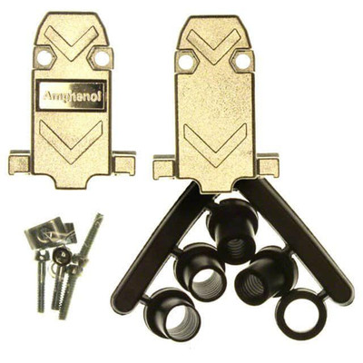 17E-1724-2 连接器9POS后壳180度无屏蔽银 17E17242