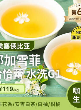 【26产季】TOH水洗组第6名.恰恰蕾.水洗G1 埃塞耶加雪菲咖啡生豆