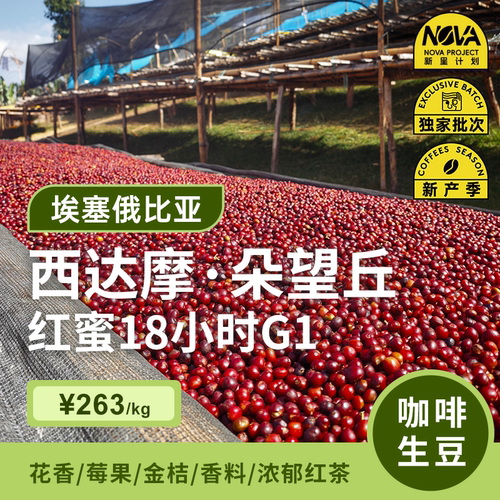 埃塞俄比亚红蜜g1印格咖啡生豆