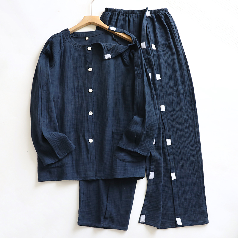 易穿脱男款透气针灸理疗服