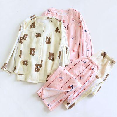 易穿脱护理服女秋冬保暖针灸理疗手臂骨折化疗瘫痪卧床老人康复