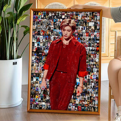 【易烊千玺带框拼图】升级相框