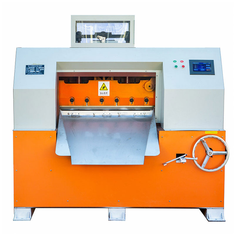 数控龙门式铡刀切断机 玻璃纤维乱丝切断粉碎设备 碳纤维剪切机