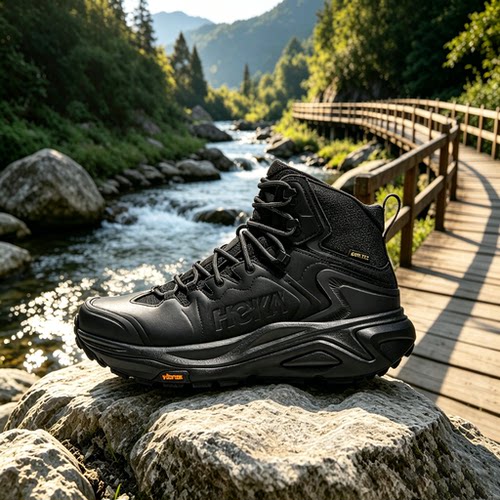 HOKA ONE ONE正品 Kaha 3卡哈 3 GTX牛中帮徒步鞋男款黑色