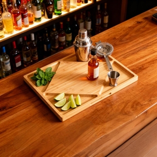 精致竹质小案板日料餐吧节庆果盘火腿奶酪餐点托盘竹菜板砧板