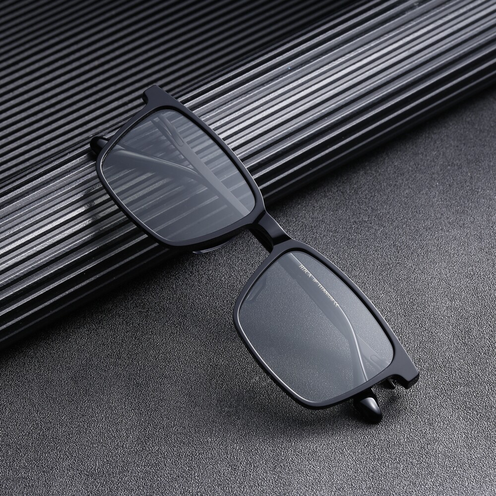 大国字宽脸方形超轻复古玳瑁太阳镜男  黑超开车钓鱼高清偏光墨镜