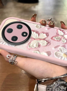 油画蝴蝶oppoA3pro手机壳A3por新款PJY110硅胶oppoA35G套oppoPJY时尚0pp0ppoa3x女op全包poopa防摔可爱软壳薄