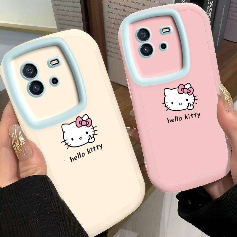 中指kt猫iQOONeo6手机壳iqoo新款硅胶保护套6se男女同款镜头全包防摔创意个性情侣网红酷萌可爱软外壳薄潮流