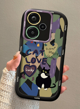 适用红米note14手机壳新款RedmiNote13防摔全包note12硅胶简约保护套n0te11女男新款note10潮流小众轻奢外壳