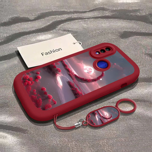 适用红米Note7手机壳Redmi保护套Note7Pro新款硅胶镜头全包创意防摔套花海月亮男女同款网红个性软壳挂绳潮流