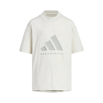 Adidas/阿迪达斯 篮球系列 透气纯棉圆领套 T恤 男女同款IX1968