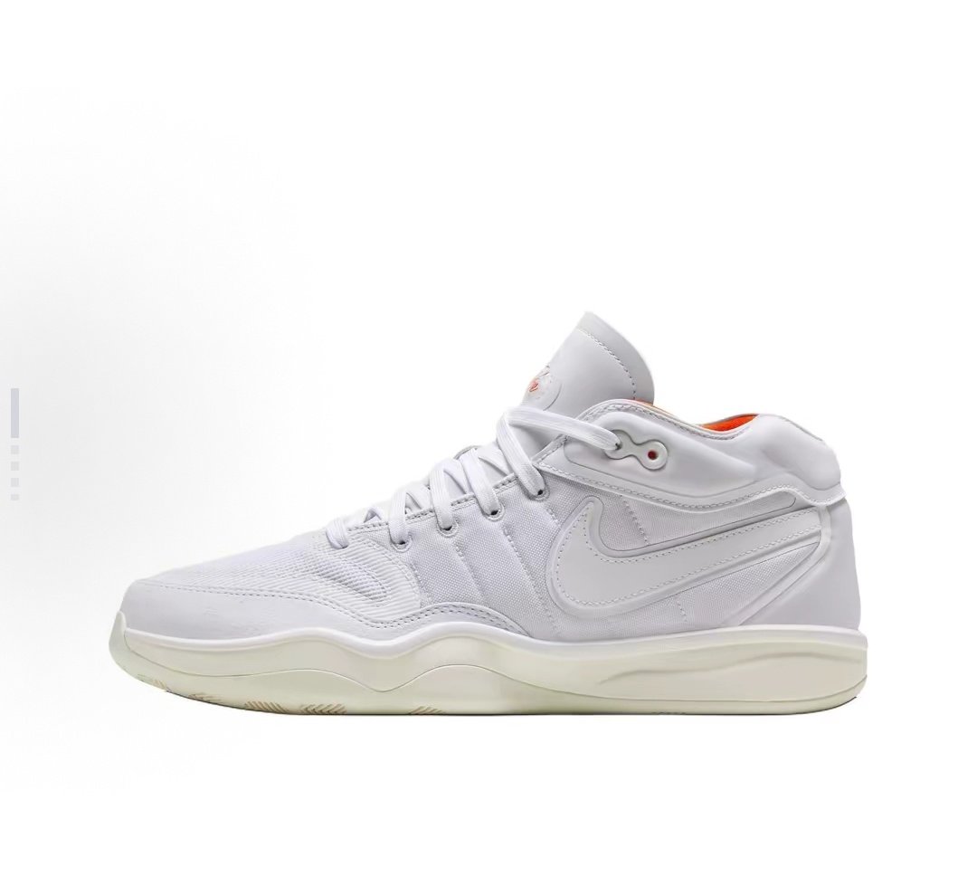 Nike G.T. Hustle 2 Air Zoom EP 圆头系带 低帮 白橙DJ9404-104,运动鞋new,板鞋,淘宝优惠券,粉丝福利购,淘宝优惠卷