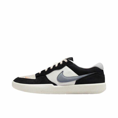 Nike SB Force 58 织物牛剖层革 板鞋 男女同款 黑白灰DV5477-012