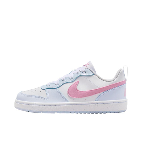 Nike Court Borough Low Essential+ 低帮儿童白色男女IQ2725-101