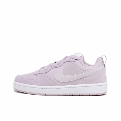 NikeCourt Borough Low 2 舒适GS 防滑减震 低帮 板鞋CD6144-500