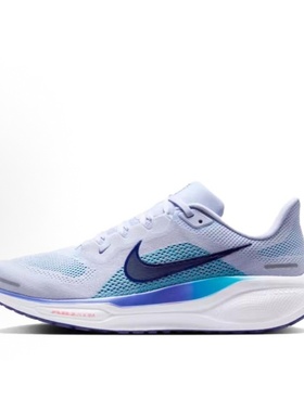 Nike Pegasus 41 ZOOM AIR 长跑短跑跑步鞋 男款 蓝色FD2722-014