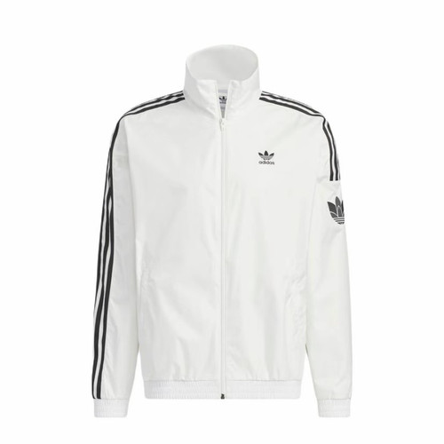 adidas originals RETRO TREFOIL 撞色运动复古立领JI7535