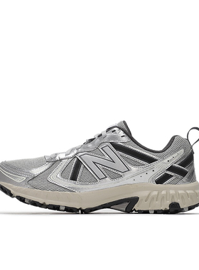 New Balance NB 410 V5网布合成革耐磨低帮男女同款 银色MT410KR5