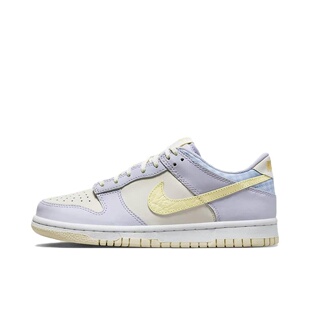 Nike Dunk 舒适 Easter 减震 皮革 儿童板鞋 536 FJ4641 低帮