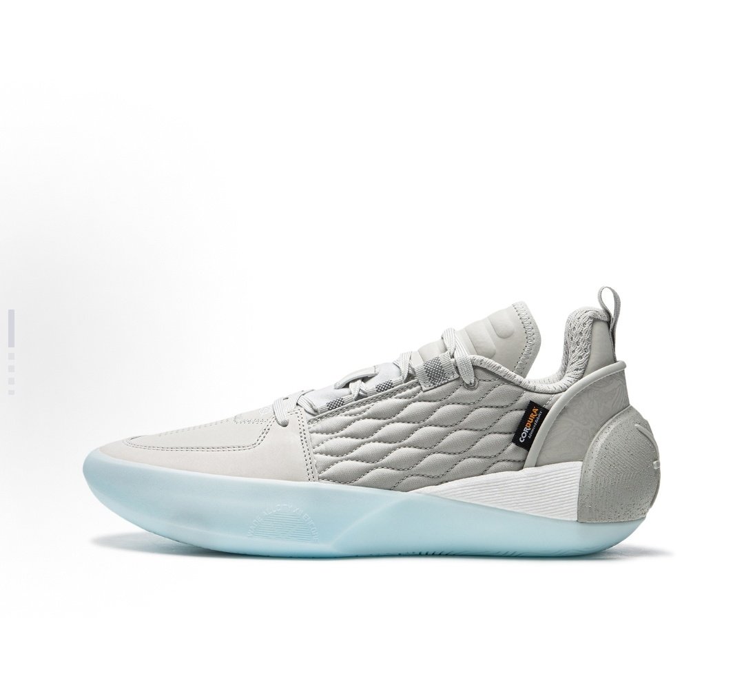 LiNing李宁 全城 12 Encore回弹 低帮 篮球鞋 男款 灰色ABAU051-2