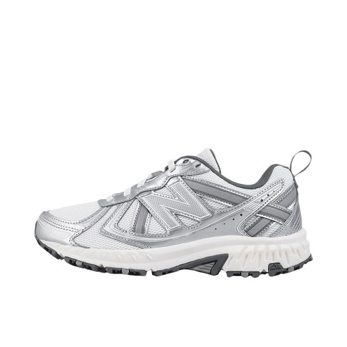 New Balance NB 410 V5织物人造革透气低帮男女同款 白银MT410KM5