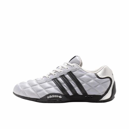 adidas originals 柔软赛车鞋  低帮 女款 灰色JS0284