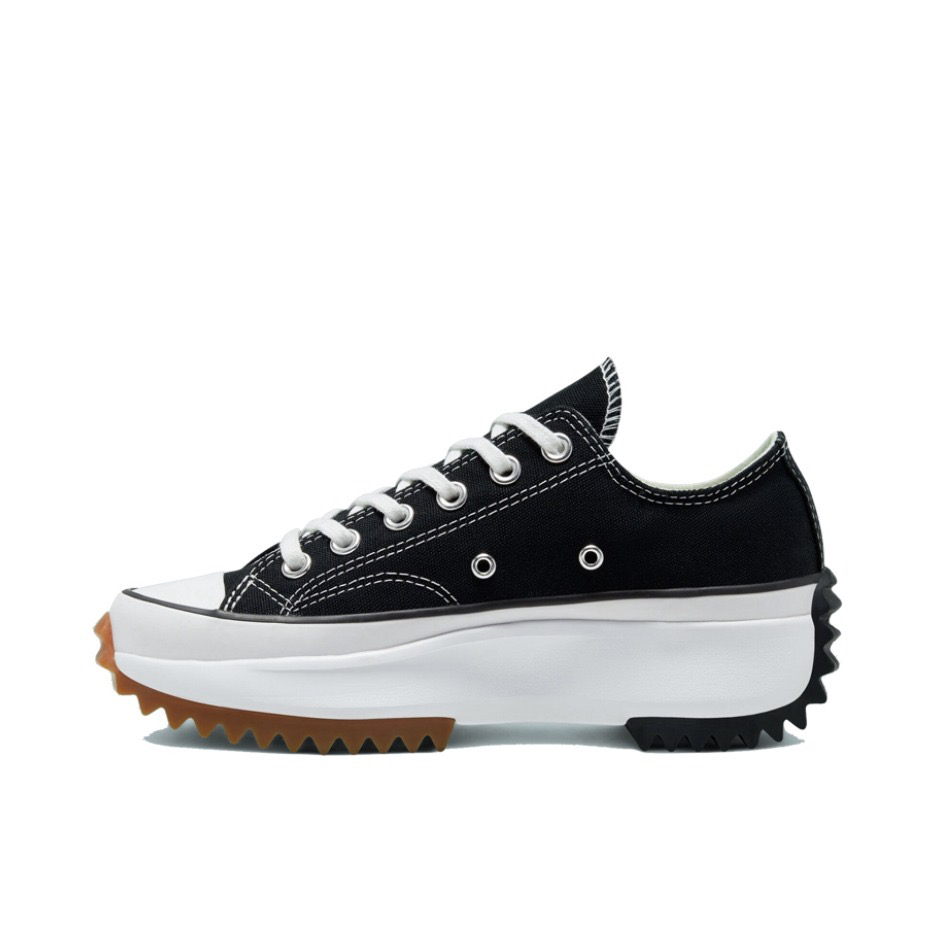 Converse Run Star Hike 低帮 帆布鞋 男女同款 黑色168816C