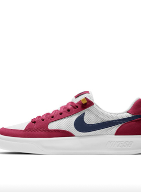 Nike SB Adversary 百搭 低帮 板鞋 男女同款 白红蓝 CJ0887-600