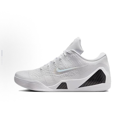 Nike Kobe 9 Elite Low Protro   Halo低帮男女款白色FZ7334-100