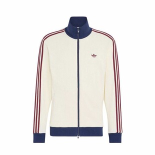 TRACK adidas originals WAFFLE 拉链条纹针织夹克KY5769 TOP