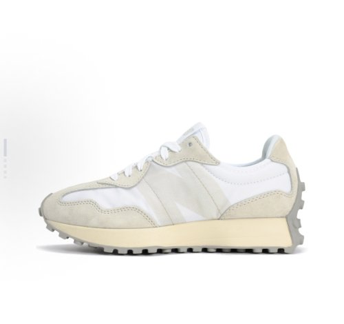 New Balance NB 327 跑步鞋 男女同款 灰白色MS327SBC