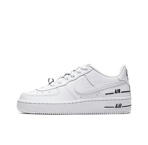 Nike Air Force 1 LV8 3 皮革 舒适日常 低帮板鞋 白黑CJ4092-100