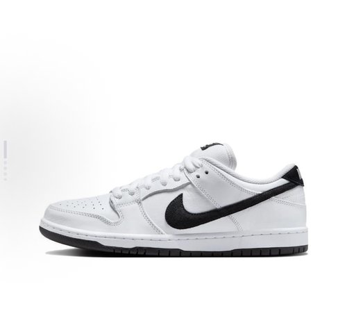 Nike Dunk SB LOW PRO 耐磨 低帮 板鞋 男女同款 白黑HF3704-100