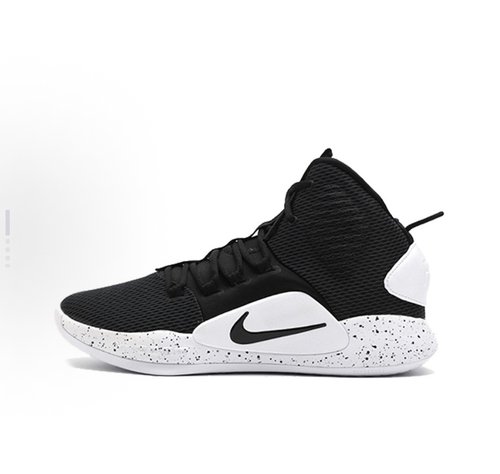 Nike Hyperdunk X 舒适织物高帮 实战篮球鞋 男款 黑白AO7890-001