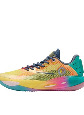 乔丹 锋刺RISE 好彩 巭PRO 低帮 篮球鞋AM33230199樱草黄/海雾蓝