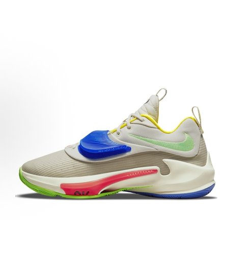 Nike Freak 3 Zoom EP圆头防滑耐磨包裹 灰蓝绿 国内版DA0695-100