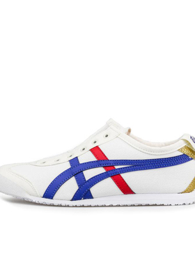 Onitsuka Tiger鬼塚虎 MEXICO 66 slip-on 帆布 经典1183B475-100