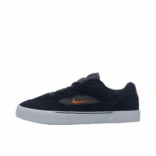 Nike MALOR 舒适经典 低帮 板鞋 男款 黑色FV6064-009