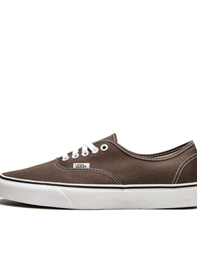 Vans Authentic 低帮休闲板鞋 深咖色  VN0A5KRD8EE