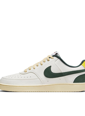 Nike Court Vision 1 LO NCPS 板鞋 男女同款 帆白绿 FD0320-133
