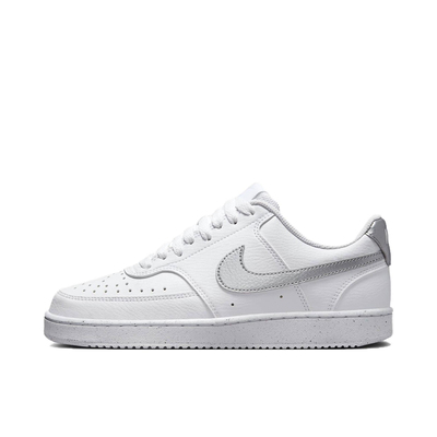 Nike Court Vision 1 Low Next Nature 板鞋 女款 白银DH3158-108
