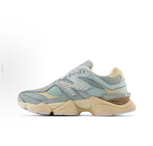 New Balance NB 9060 网布绒面革 运动  男女同款 蓝色U9060FNB