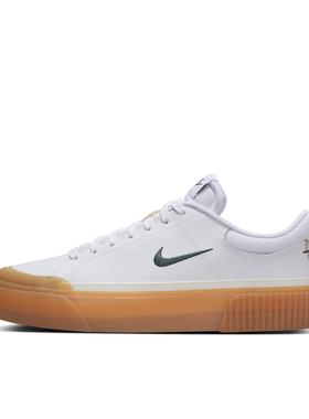 Nike Court Legacy Lift 耐磨 透气 增高 板鞋 女款FV5526-100